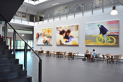 Eingangsbereich des Hauptgebäudes Campus Wilhelmshaven